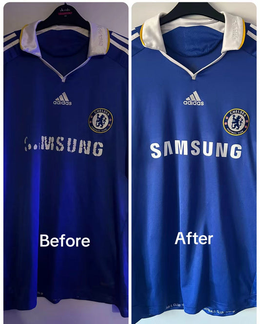 Chelsea 2008/09 Home Shirt Samsung Sponsor Restoration