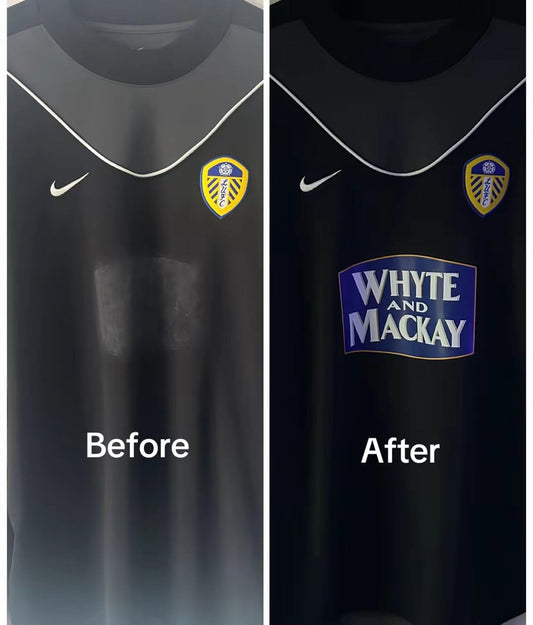 Leeds United 2003/04 GK Shirt Whyte And Mackay Sponsor Restoration