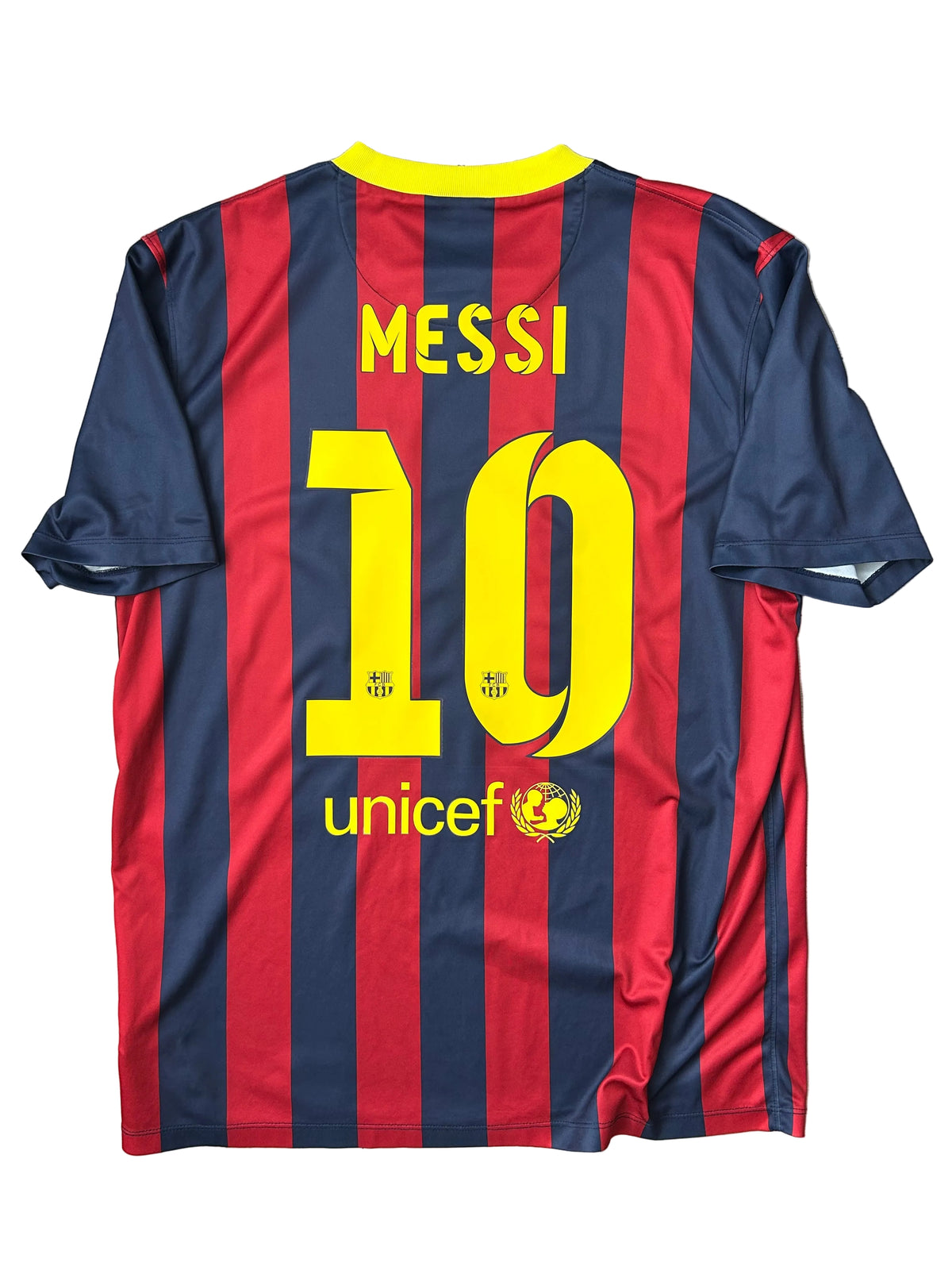 Barcelona 2013/14 Home Football Shirt Messi – Large – 10/10 Condition