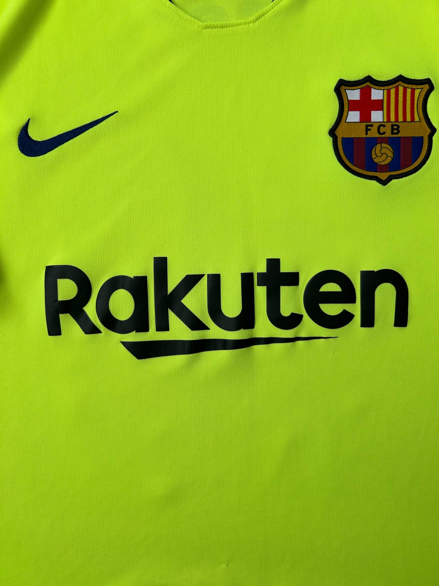 Barcelona 2018/19 Away Football Shirt Messi – XL – 9/10 Condition