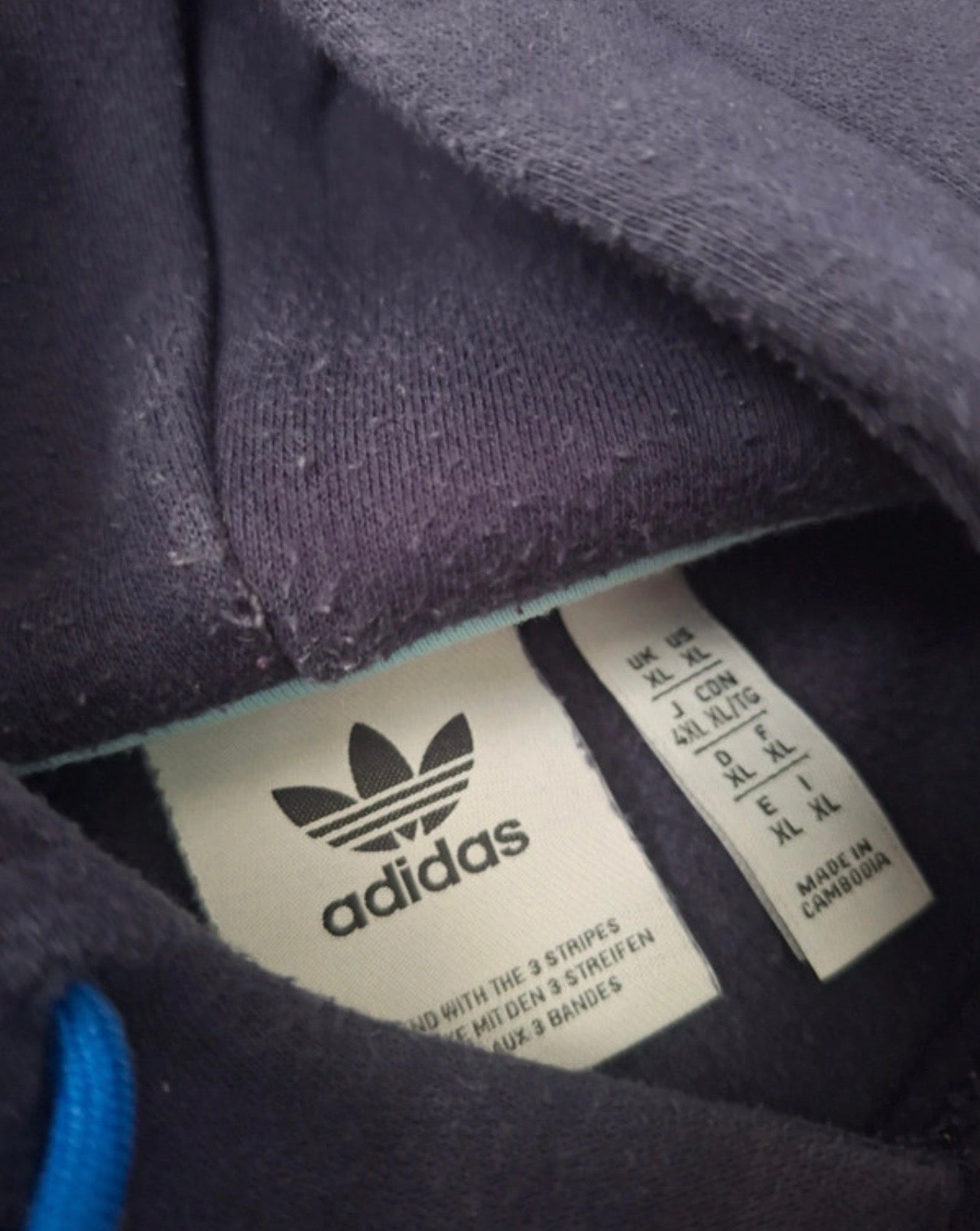 Leeds United Adidas Originals Hoodie XL