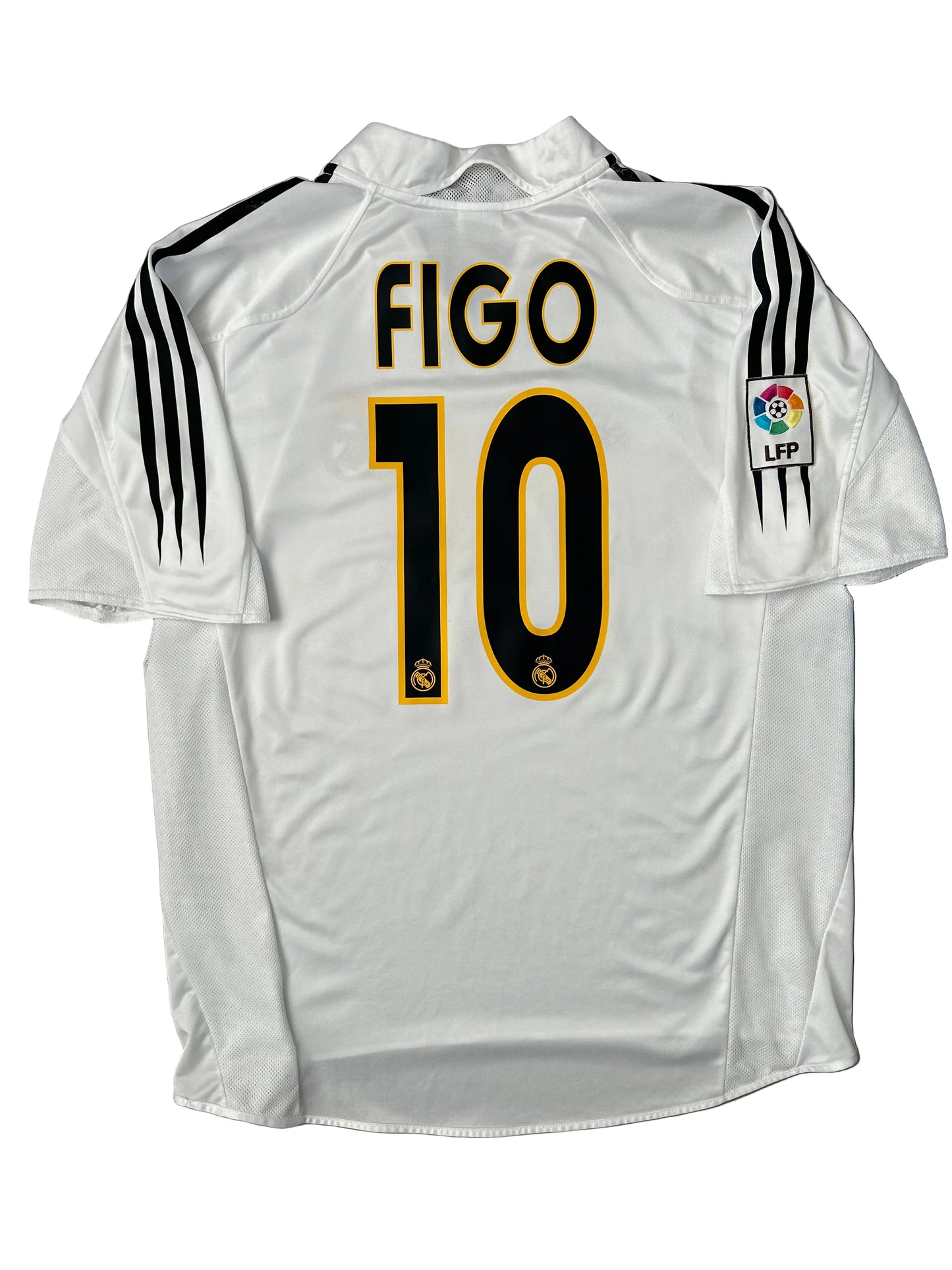 Real Madrid 2004/05 Home Shirt Large Figo 7/10