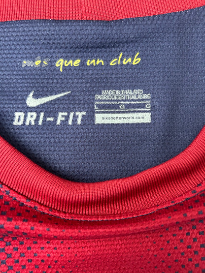 Barcelona 2012/13 Home Shirt Messi Large 9/10