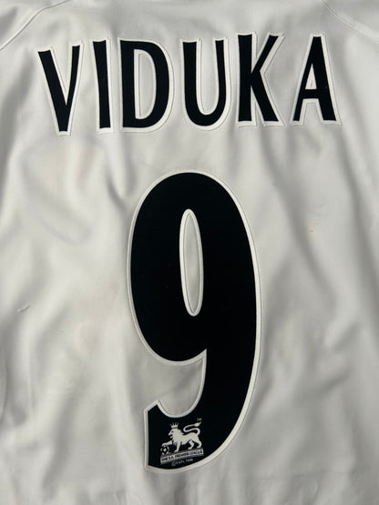 Leeds United 2002/03 Home Football Shirt Viduka – Large – 8/10 Condition