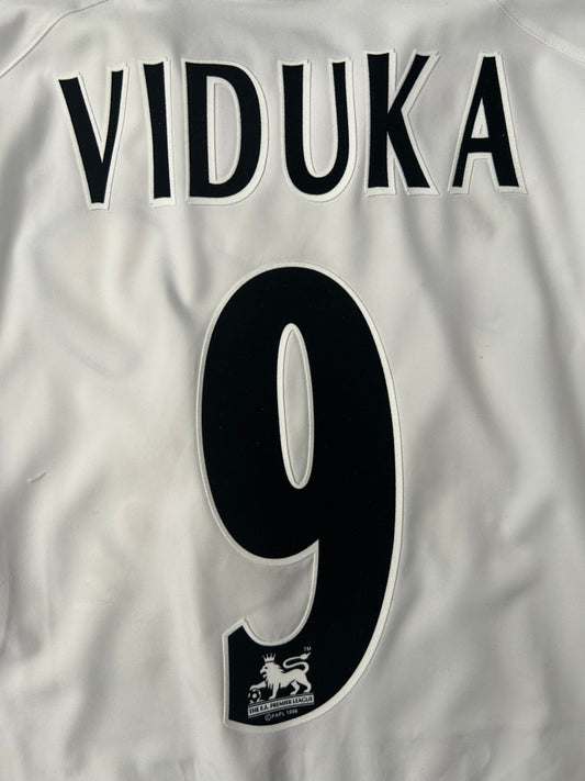 Leeds United 2002/03 Home Football Shirt Viduka – Large – 8/10 Condition