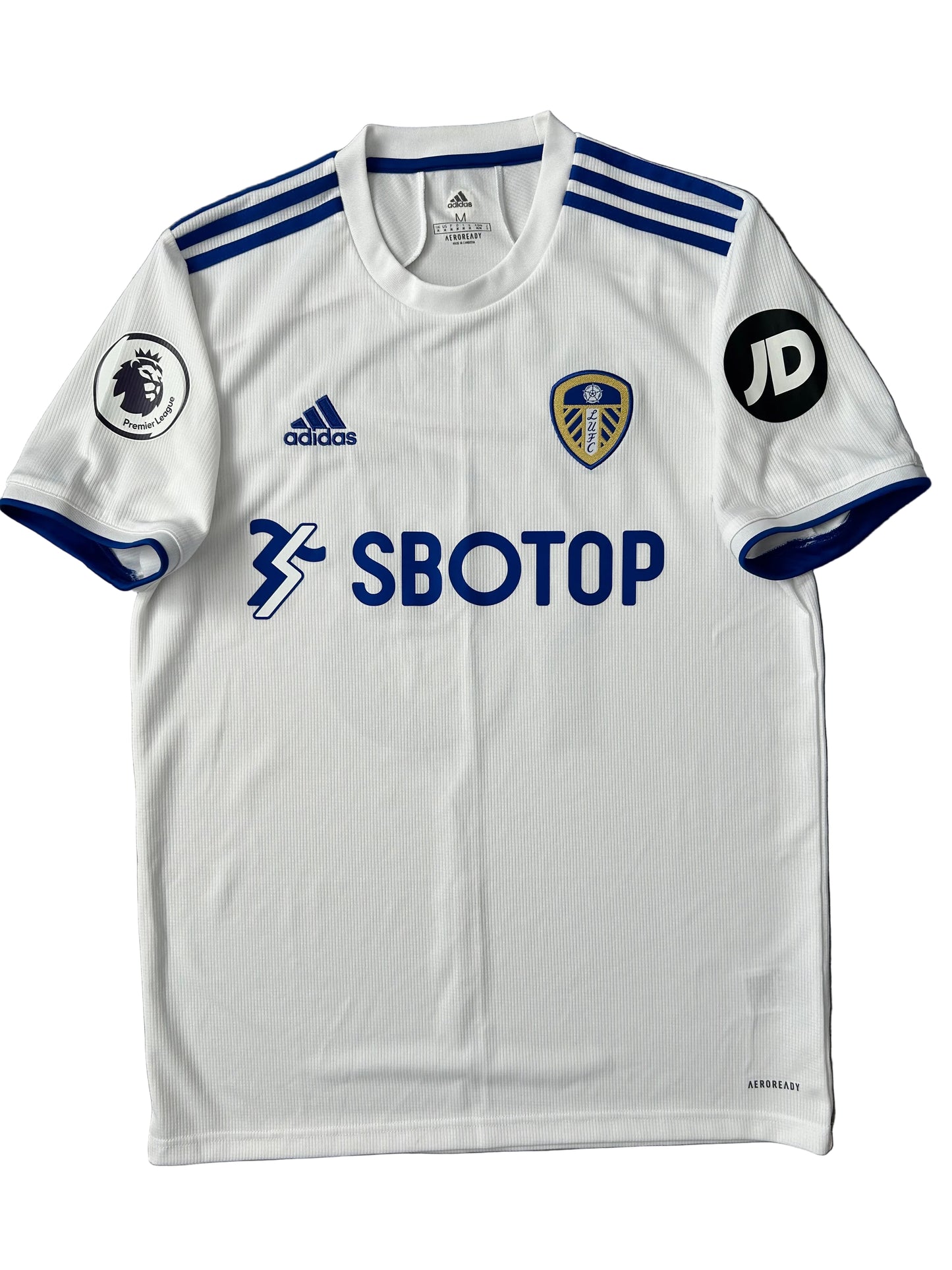 Leeds United 2020/21 Home Football Shirt – Medium – 10/10 Condition