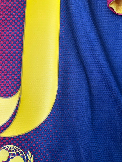 Barcelona 2012/13 Home Shirt Messi Large 9/10