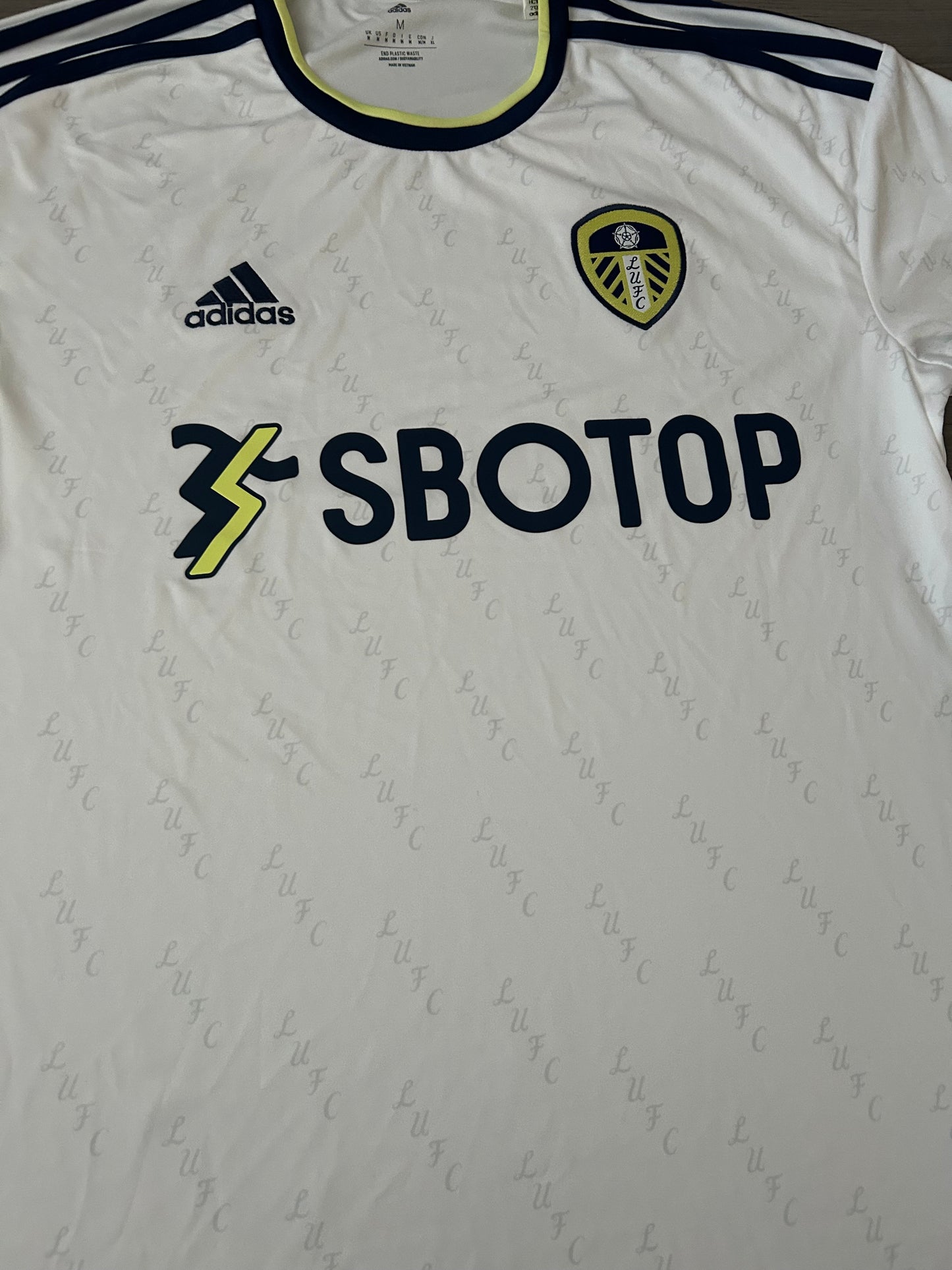 Leeds United 2022/23 Home Shirt Medium 10/10