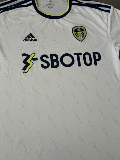 Leeds United 2022/23 Home Shirt Medium 10/10