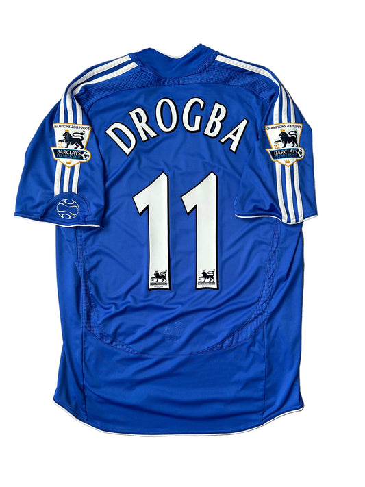 Chelsea 2006/07 Home Football Shirt Drogba – Large – 8/10 Condition