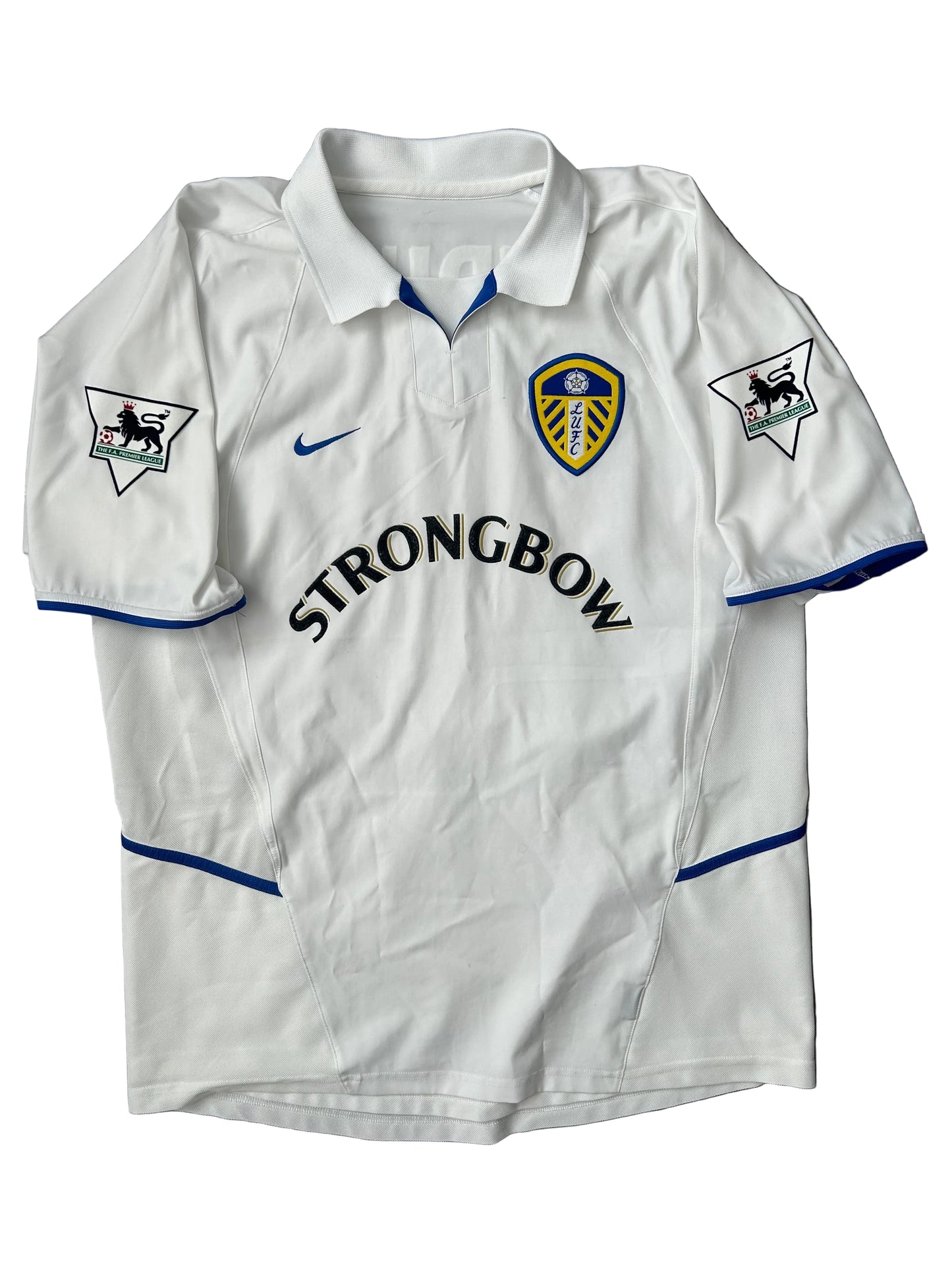 Leeds United 2002/03 Home Football Shirt Viduka – Large – 8/10 Condition