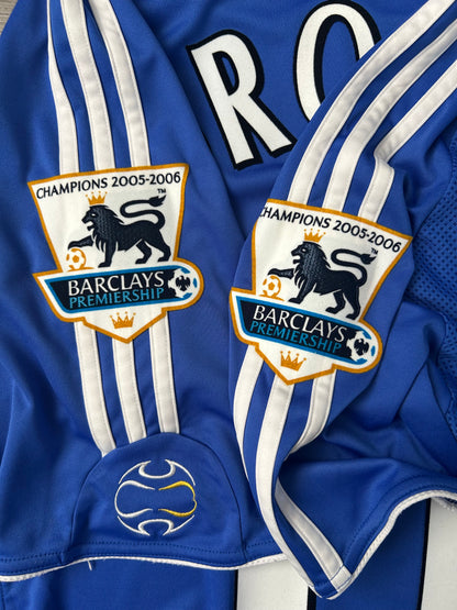 Chelsea 2006/07 Home Football Shirt Drogba – Large – 8/10 Condition