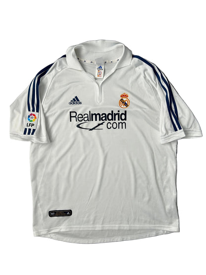 Real Madrid 2001/02 Home Shirt Large 8/10