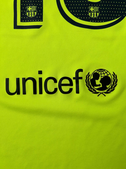 Barcelona 2018/19 Away Football Shirt Messi – XL – 9/10 Condition