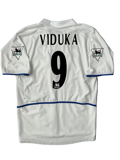 Leeds United 2002/03 Home Football Shirt Viduka – Large – 8/10 Condition