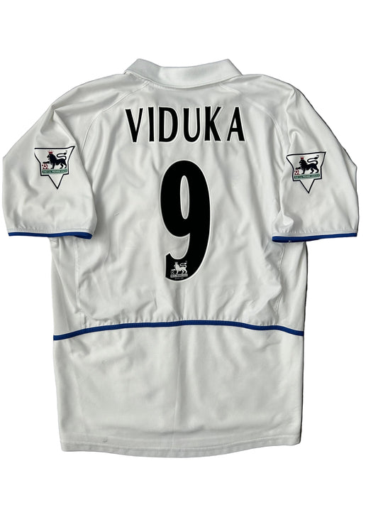 Leeds United 2002/03 Home Football Shirt Viduka – Large – 8/10 Condition