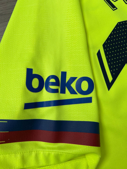 Barcelona 2018/19 Away Football Shirt Messi – XL – 9/10 Condition