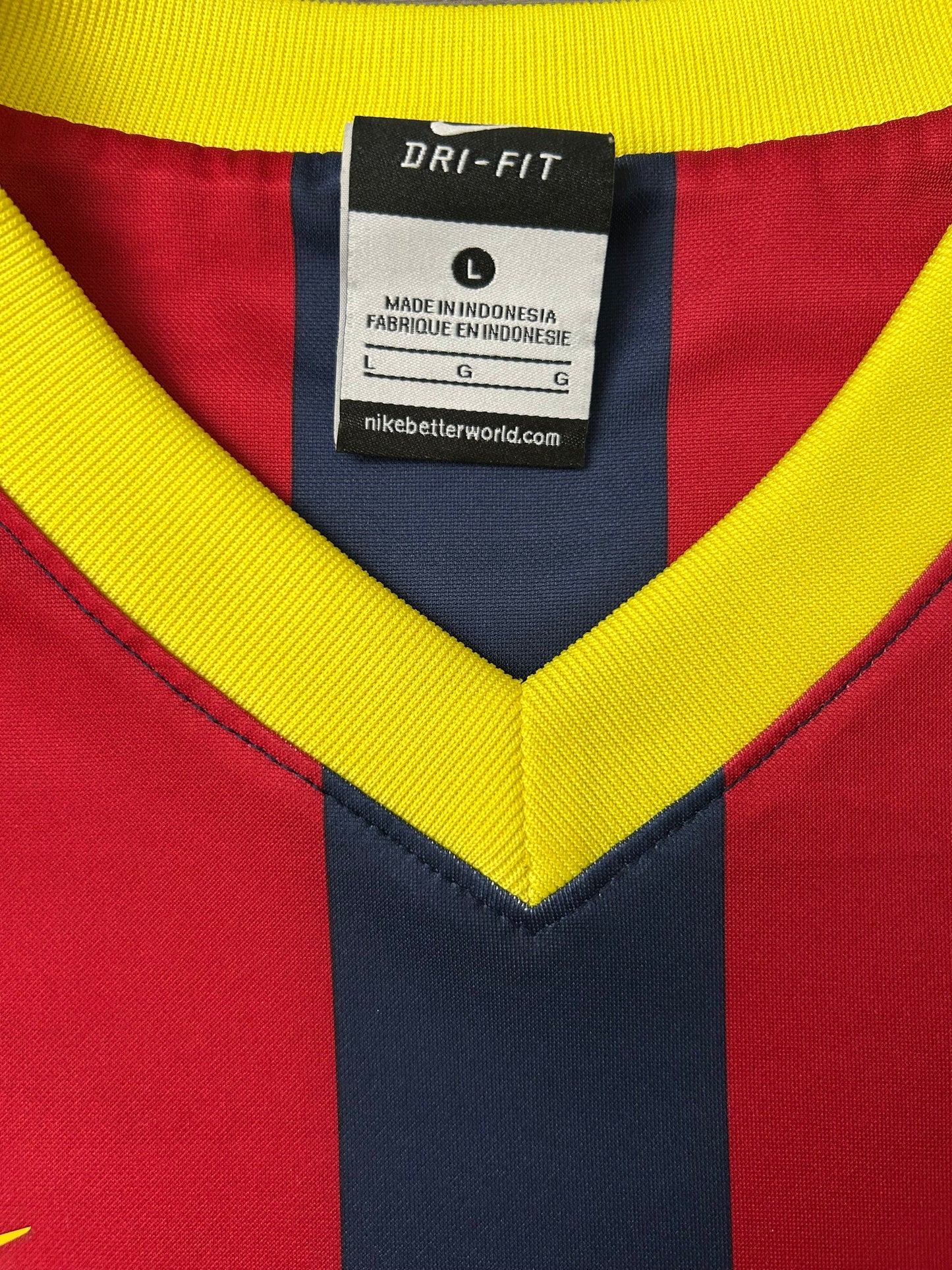 Barcelona 2013/14 Home Football Shirt Messi – Large – 10/10 Condition